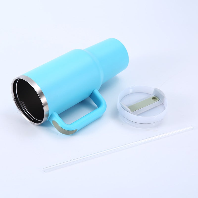 Second-Generation 40Oz Large-Capacity Ice Cup 304 Stainless Steel Insulated Cup Portable Car Cup Car Cup - Image 4
